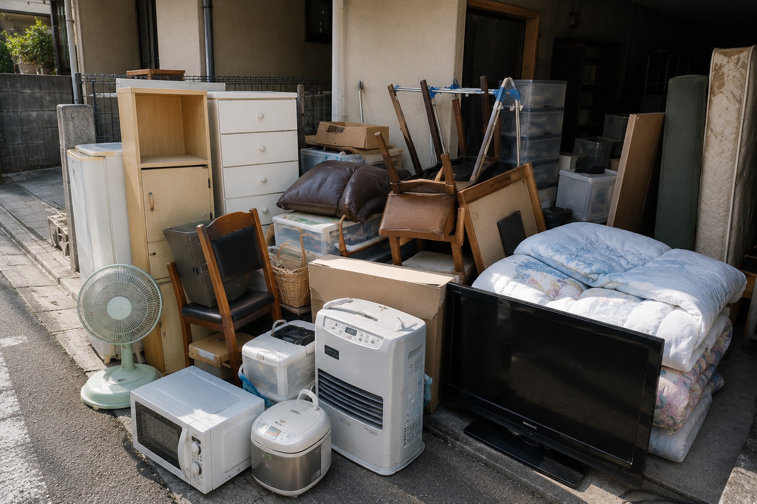 不用品の回収